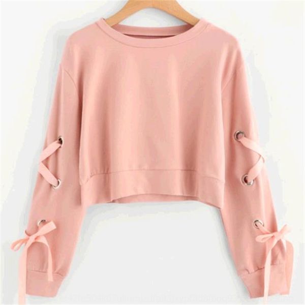 

fashionable new round neck sleeves wear belt women's clothing fashionable sweater sweaternew round neck sleeves wear belt sweater women, Black