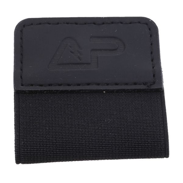 

25mm self adhesive pu leather pen holder w/ elastic loop for notebooks journals