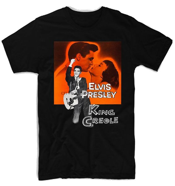 

элвис king creole movie poster homme смешные футболки hip hop одежда tshirt дизайнер футболка марка футболки xxxxl