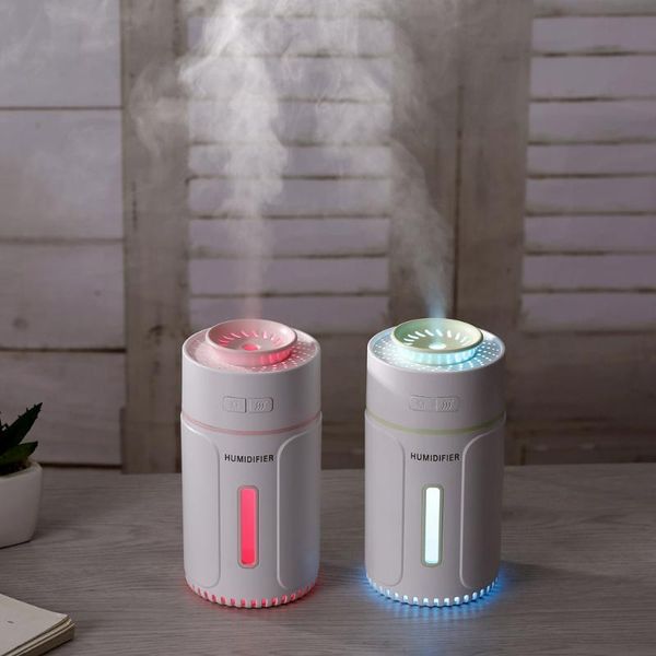 

essential oils diffusers air humidifier ultrasonic cool mist 7 color light usb aroma 300ml oil diffuser car office maker humidificador