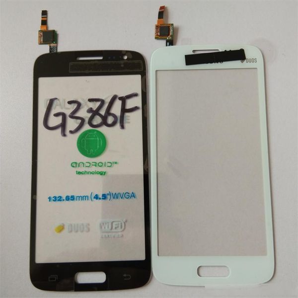 

replacement external glass 4.5" for samsung galaxy core lte avant g386f g386 touch screen front glass lens sensor panel