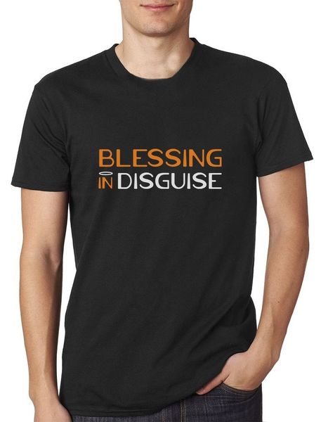 

2020 brand clothing men printed fashion design blessing in disguise halloween costume o-neck t-shirt funny tee shirts