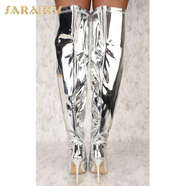 

sarairis fashion new 2020 big size 43 pointed toe fashion shoes ladies boots thin high heels ins party boots woman shoes, Black