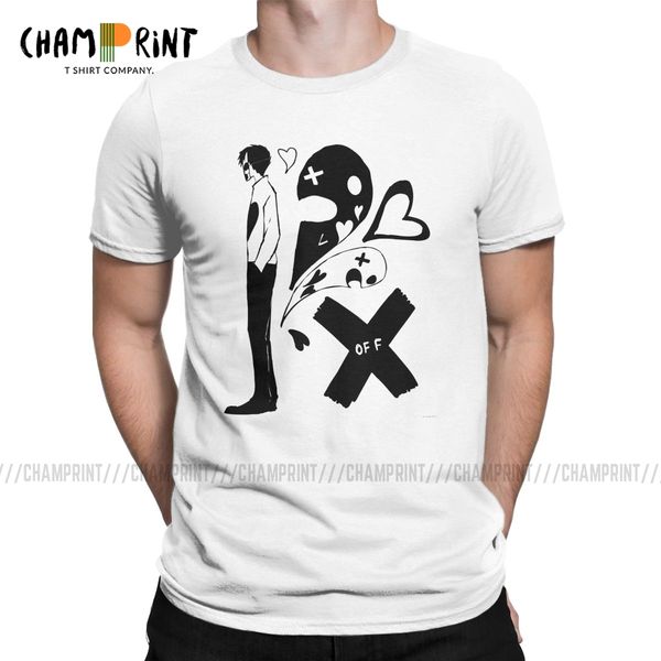

men t-shirts off game zacharie ghost 2019 fashion 100% cotton tees short sleeve t shirt crewneck summer