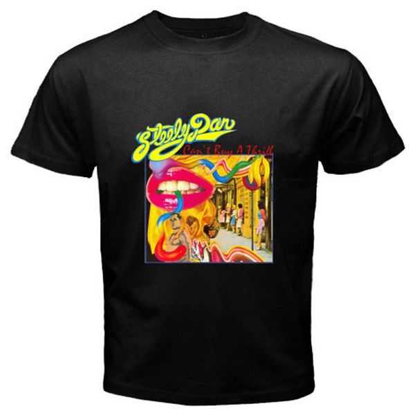 

new steely dan aja *can't buy a thrill men's black t-shirt size s m l xl 2xl 3xl summer t shirt brand fitness body building