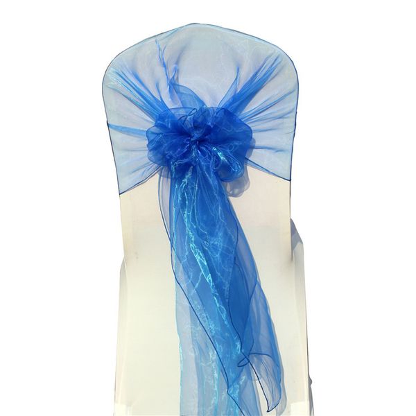 

marious 100pcs organza hood sashes for chair organza chair hood wrap for wedding ing