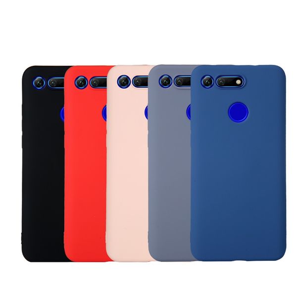 

phone case with anti-scratch microfiber lining hard shell shockproof fullbody protective case cover for honor v20