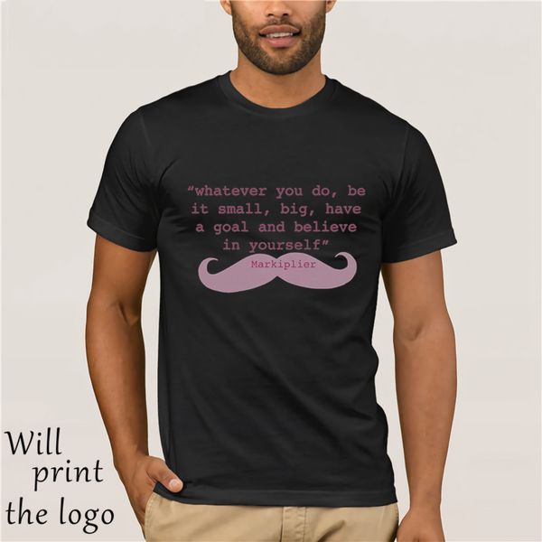 

markiplier mustache quote men's t shirt