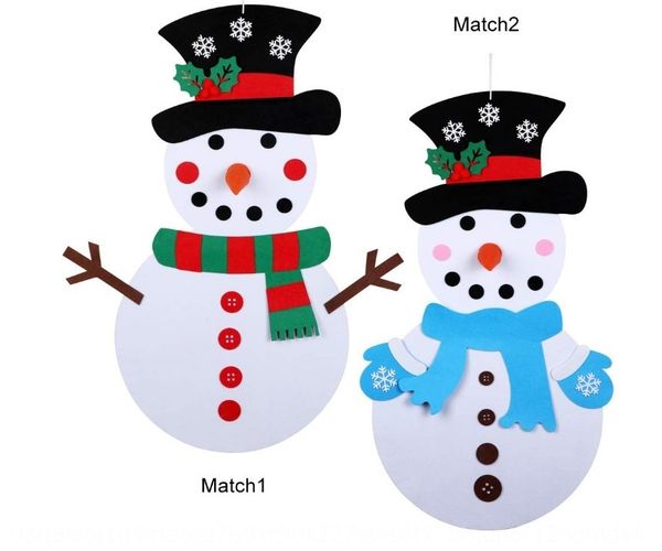 

new felt christmas decorations jewelry gift children diy new felt christmas snowman decorations jewelry giftgift giftsnowman gift children d
