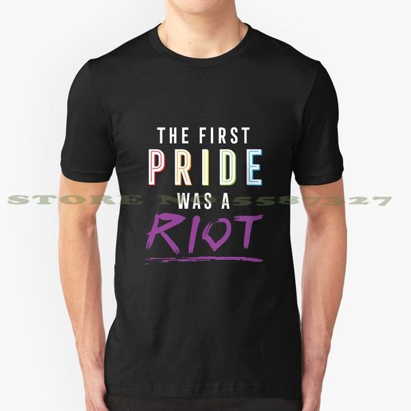 

первый pride был бунт крутой дизайн футболки для мужчин, женщин