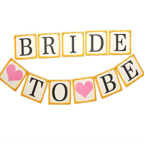 

scene layout wedding letter flag- pull flag pull flagbeaded flag pulling party decoration beaded light paper flower-pulling bride to be h0o8