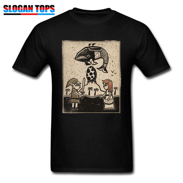 

the hero dream & tees men legend of zelda t shirt mens cartoon game tshirt vintage design old school t-shirt princess