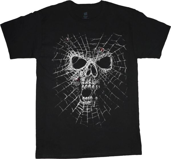 

big man shirt spider web skull tee men's plus size 5x 6x 7x 10x cool casual pride t shirt men fashion tshirt free