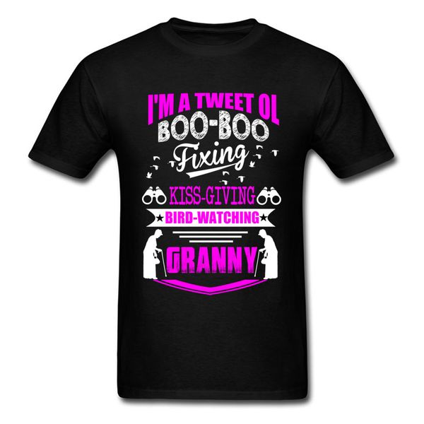 

street granny t shirt 2018 fashion tshirt man t-shirts letter print cotton funny tees black funky clothes wholesale