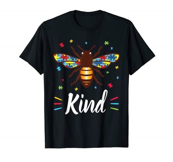 

bee be kind- autism awareness t shirt for men women kids