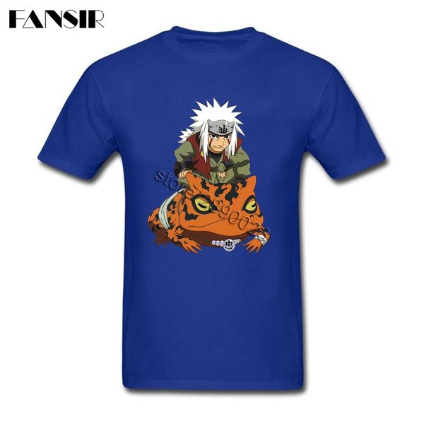 

naruto jiraiya short sleeved t-shirts teenage new arrival tees shirt 100% cotton o-neck men's t shirt for team