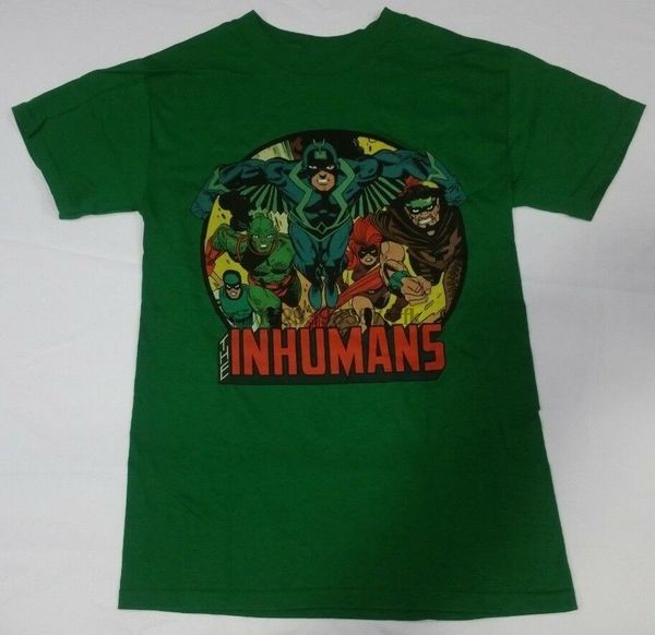 

inhumans gang comics ringer shirt s m l xl