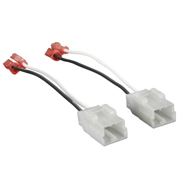 

1 pair speaker adaptor plug connectors wire for 2002-2008 chrysler