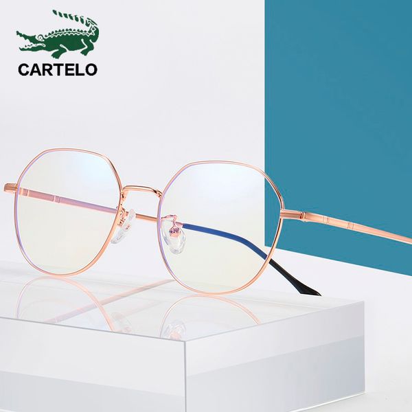 

cartelo protection uv400 radiation goggles spectacles computer mobile phone glasses men women blue light blocking glasses, White;black