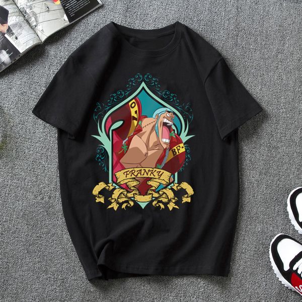 

one piece franky fashion women tshirt casual cotton short t-shirt men loose street wear women tee