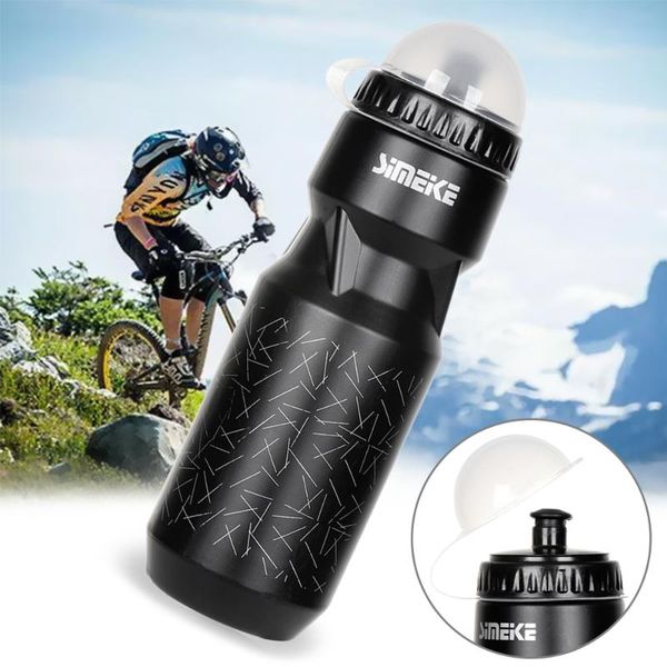 

750ml mountain bike bottle cup bicycle cycling sports portable black water drink bottle outdoor kettle water drinkware