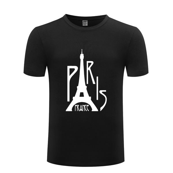 

paris eiffel tower creative men's t-shirt t shirt men 2018 new short sleeve o neck cotton casual tee