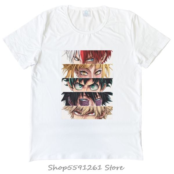 

heroes eyes t shirts my hero academia t-shirts for men short sleeves creative tee shirt o-neck cotton clothes streetwear