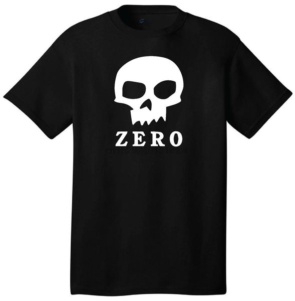 

zero skull logo custom t-shirt short sleeve skater skateboarding gear cool hip