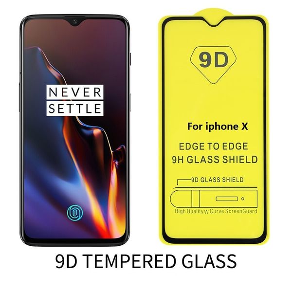 

9d full cover tempered glass screen protector film for iphone x xs xr xs max 8 7 plus