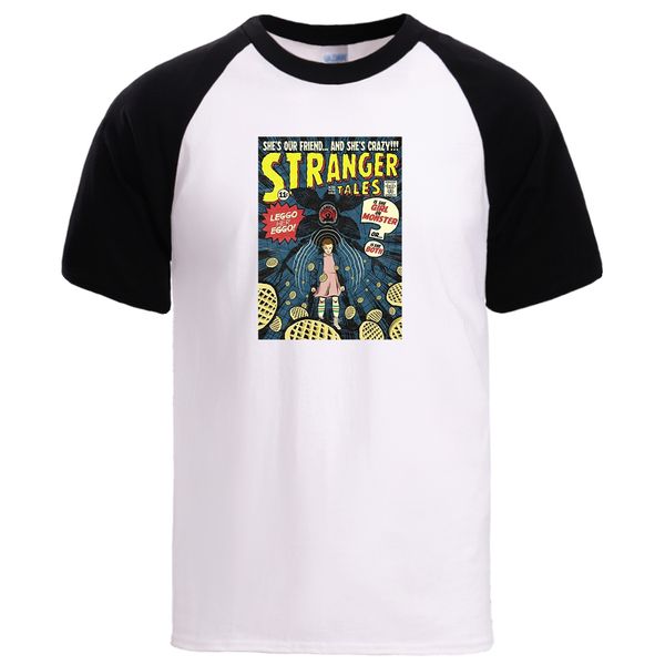

stranger things tshirts mens 2020 new arrival casual loose fit summer short sleeve raglan male loose tee homme t shirt