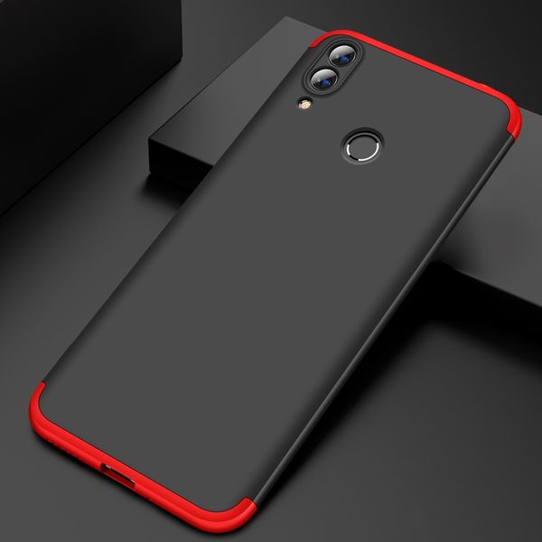 

3 in 1 360 degrees full body protection anti-scratch shockproof matte ultra slim pc hard case for honor 8c