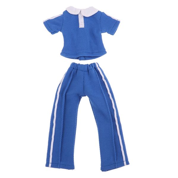 

classic school uniform clothes for 12inch blythe doll casual outfit