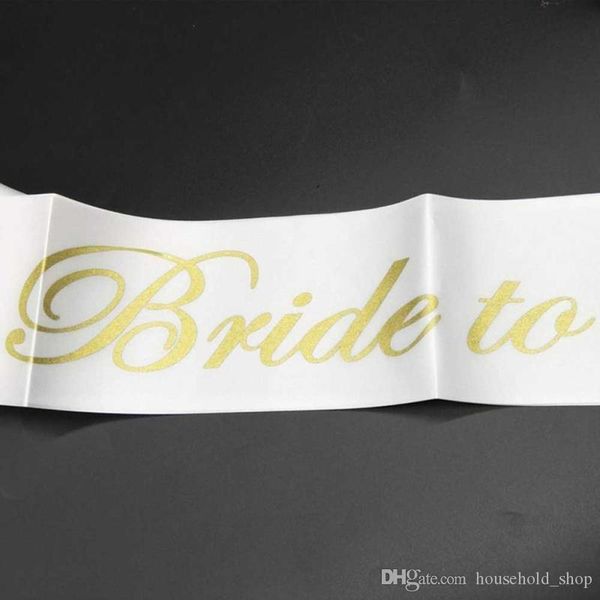 

украшение 156 * 9.5cm лента bachelorette этикет sash пояс хен подарки sash венчание партия будет ночь невест атласного yxlxg mx_home