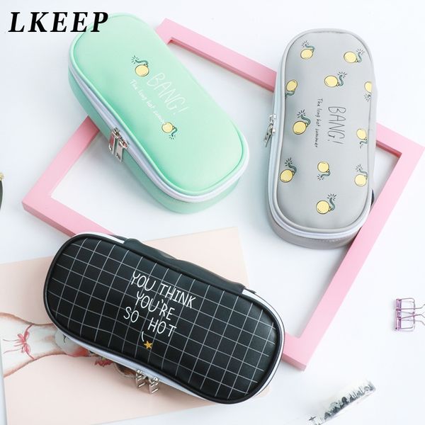 

women key card earphone cosmetic bag with zipper storage bag cartoon travel cosmetic women make up organizer case