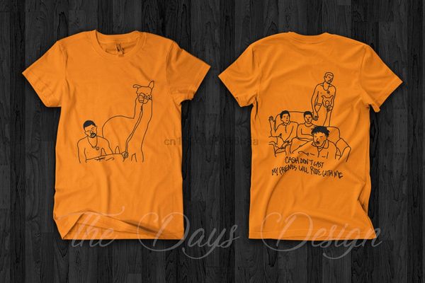 

new brockhampton gummy t shirt mens tour merch 2020 rap hip hop saturation iii