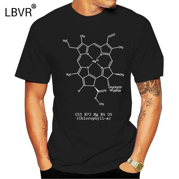 

chlorophyll molecule shirt plant life biology botany student botanist professor fashion mens cool o neck graphic t-shirt