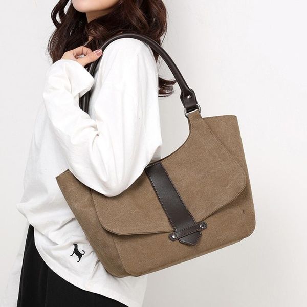 

women's handbags large capacity linen tote bag women fashion canvas handbags school travel shopping shoulder bags reusable