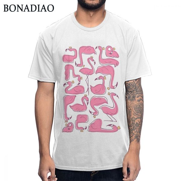 

new arrival royal flamingo t shirt summer new arrival 100% cotton tee s-6xl plus size camiseta flamenco t-shirt
