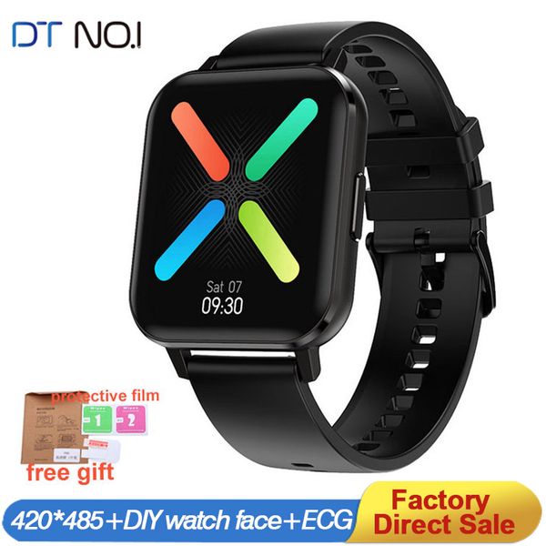 

dtx smart watch men 420*485 ip68 ecg 1.78 inch big screen multi-sports mode blood pressure oxygen wristwatch smartwatch pk l13