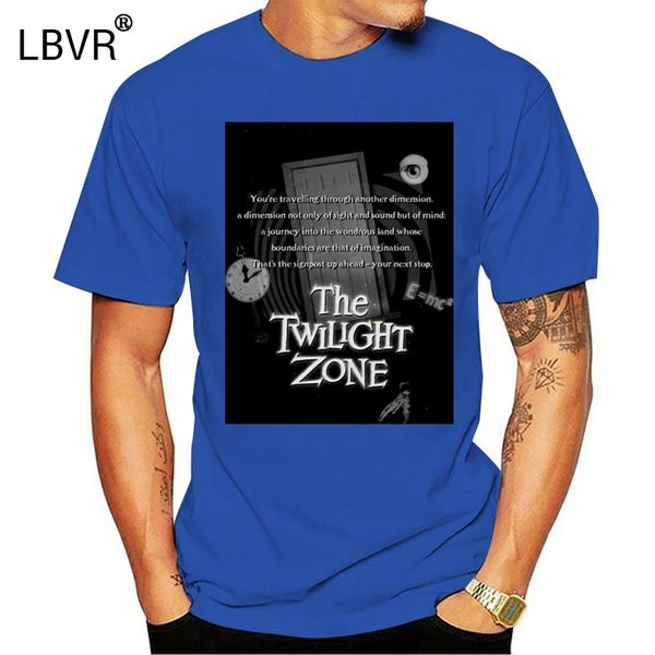 

twilight zone monologue licensed men's graphic tee shirt sm-6xl