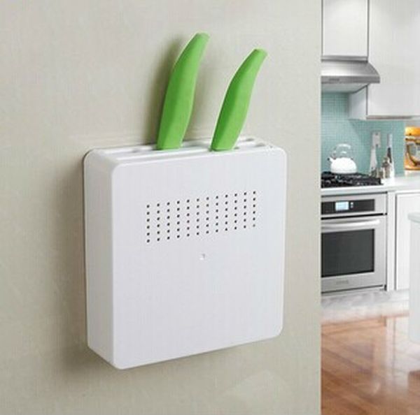 

multifunctional knife storage rack wall mount knife storage shelf storage rack tool holder kitchen tool