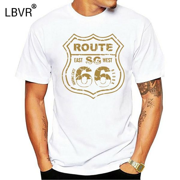 

men tshirt route 66 sg p142c route 66 t shirt printed t-shirt tees top