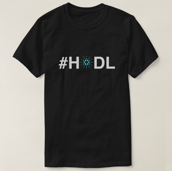 

2019 printed men t shirt cotton short sleeve hodl cardano t-shirt women tshirt