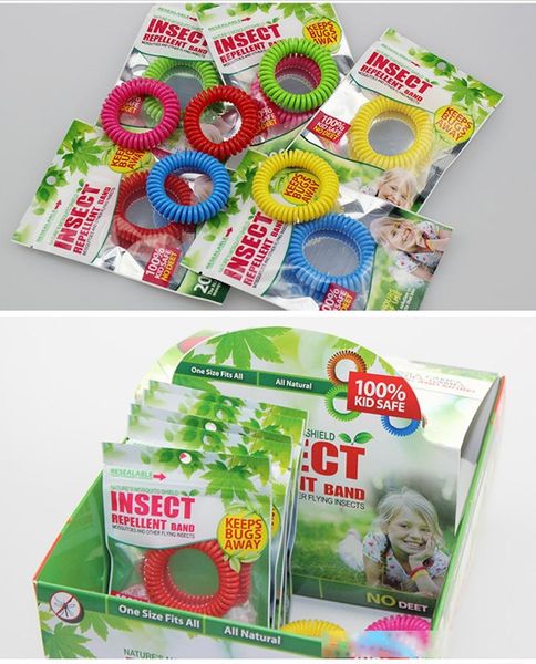 

mosquito repellent bracelet waterproof spiral wrist band outdoor indoor insect protection baby repel mosquitoes pest control