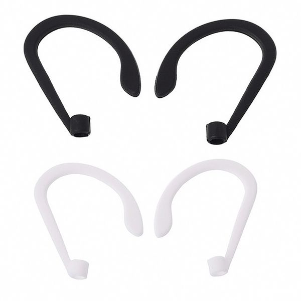 

protective earhooks holder secure fit hooks for apple airpods bluetooth wireless earphone accessories silicone sports anti-lost ear hook