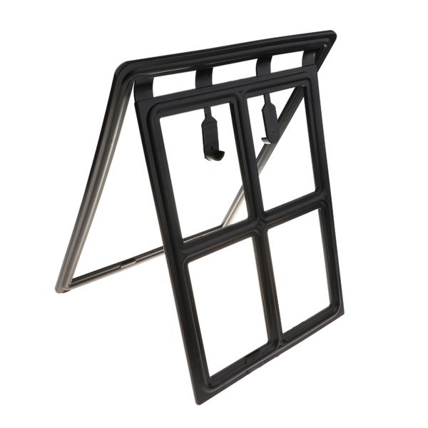 

2 way plastic screen door pet dog cat patio screen door