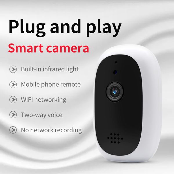 

box cameras 3mp indoor ip camera wifi pan&tilt 2-way audio remote access sd card slot home security e1