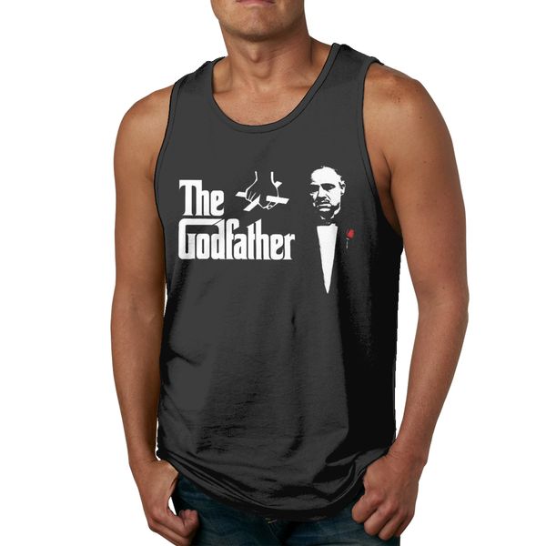 

cool cotton the godfather summer picture custom crewneck sleeveless vest