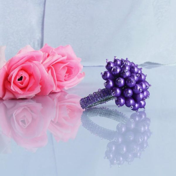 

knitted napkin ring,wedding, holiday decoration napkin holder 12 pcs qn20090108