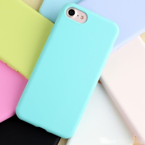 

candy color tpu rubber silicone case for iphone x 7 xs max 11 pro max 6 phone soft cover case for iphone 8 6 plus xr xs
